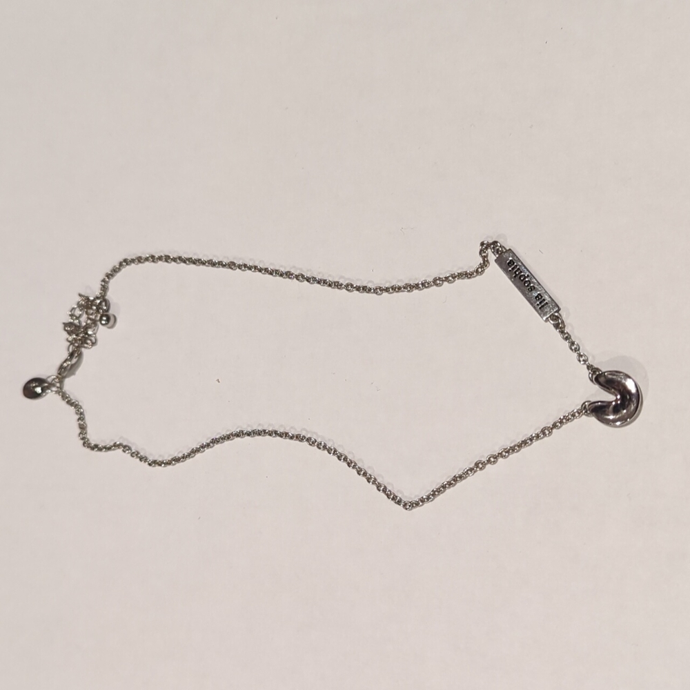Lia Sophia Fortune cookie necklace